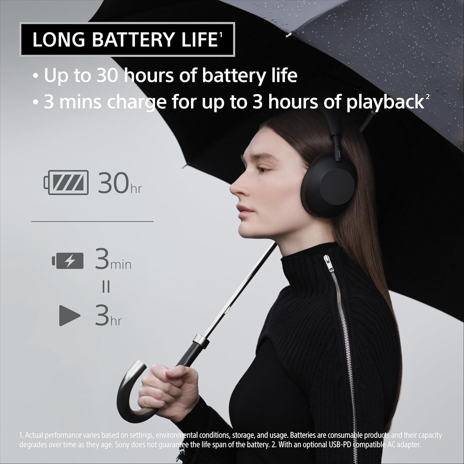 Беспроводные наушники Sony WH-1000XM6 Platinum Silver