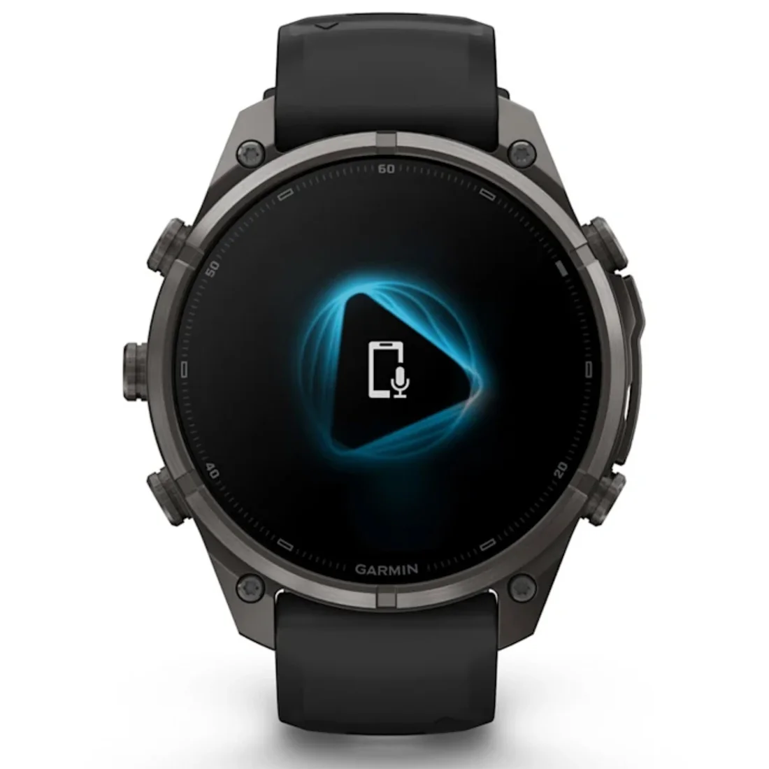 Умные часы Garmin fenix 9 Pro - 47mm Carbon Gray DLC Titanium with Black/Pebble Grey Silicone Band (010-04336-16)