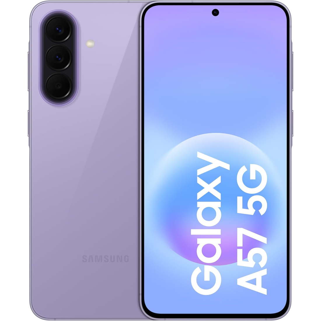 Смартфон Samsung Galaxy A57 5G 8/128GB Dual: nano SIM + eSIM Lilac (SM-A576B)