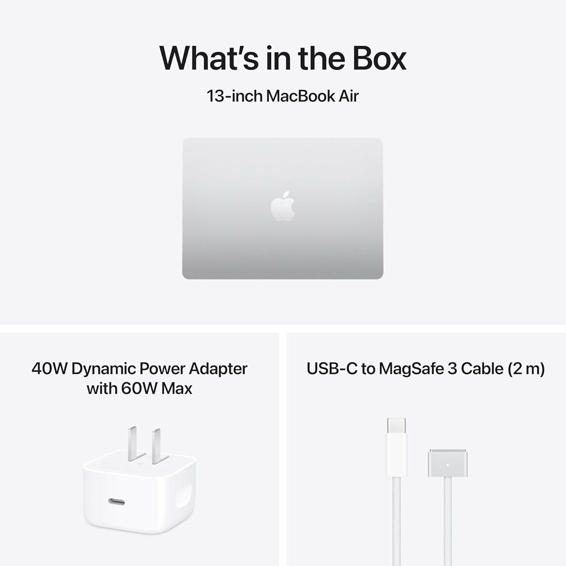 Ноутбук Apple MacBook Air 13 2026 M5 (13.6/2560x1664/32GB/1TB SSD/Apple graphics 10-core) Silver (Z1L1000K4)
