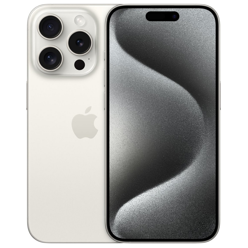 Смартфон Apple iPhone 15 Pro 512GB White Titanium (nano SIM + eSIM)