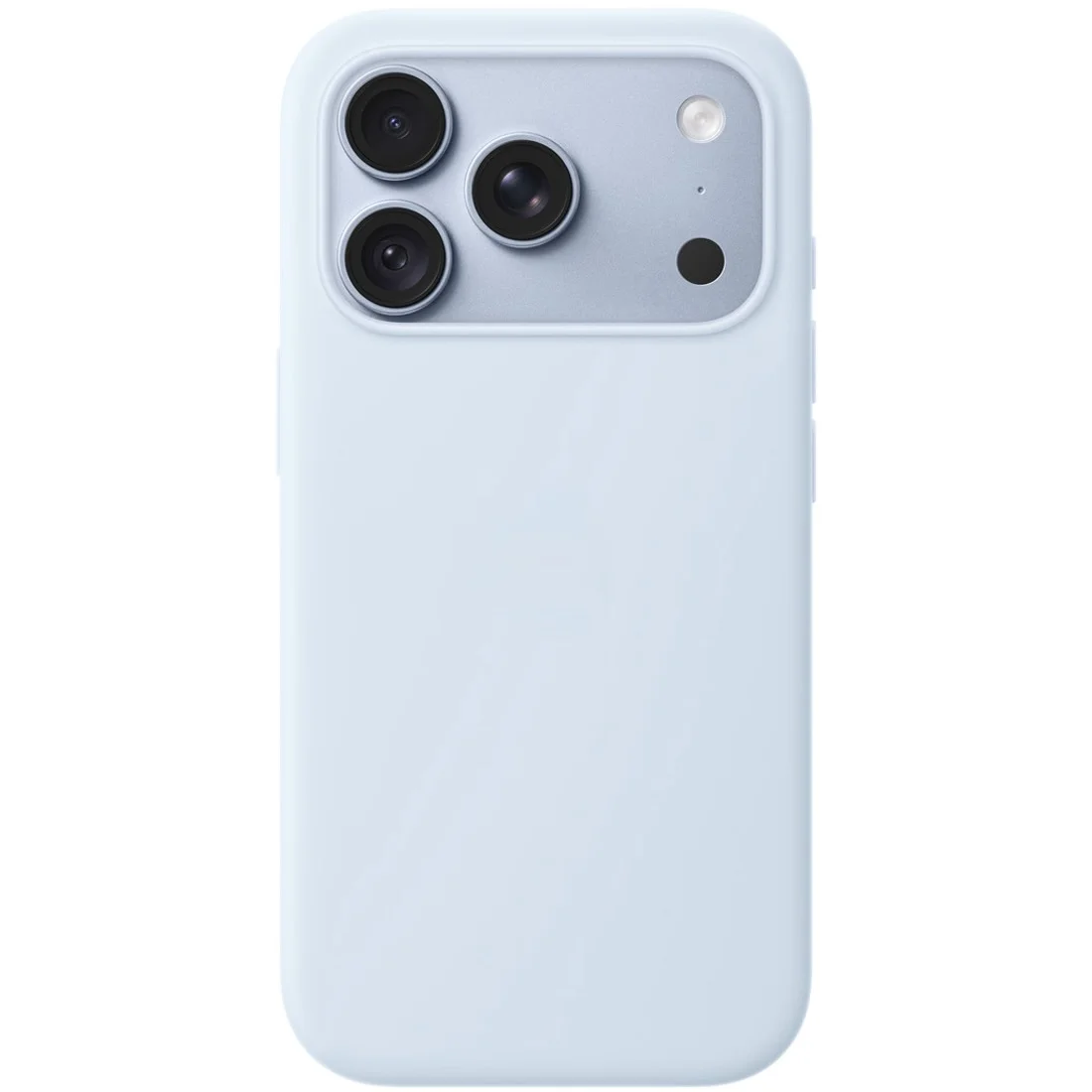 Силиконовый чехол Naturally Silicone Case with MagSafe Crisp Blue для iPhone 17 Pro/18 Pro