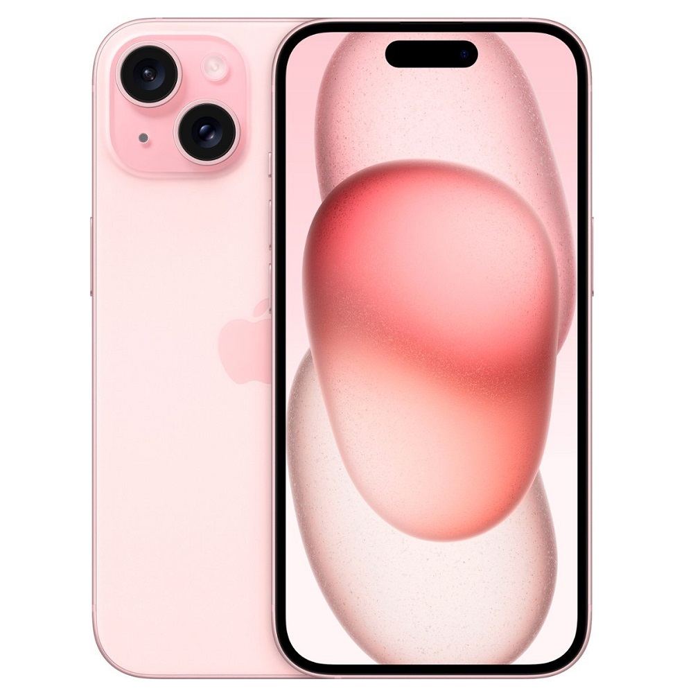Смартфон Apple iPhone 15 128GB Pink (nano SIM + eSIM) (A3089/A3090)