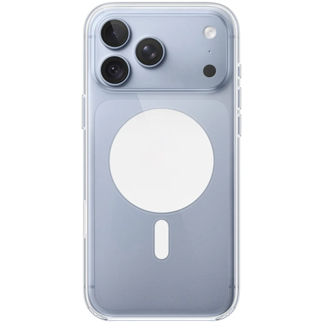 Пластиковый чехол Naturally Clear Case with MagSafe для iPhone 17 Pro Max/18 Pro Max