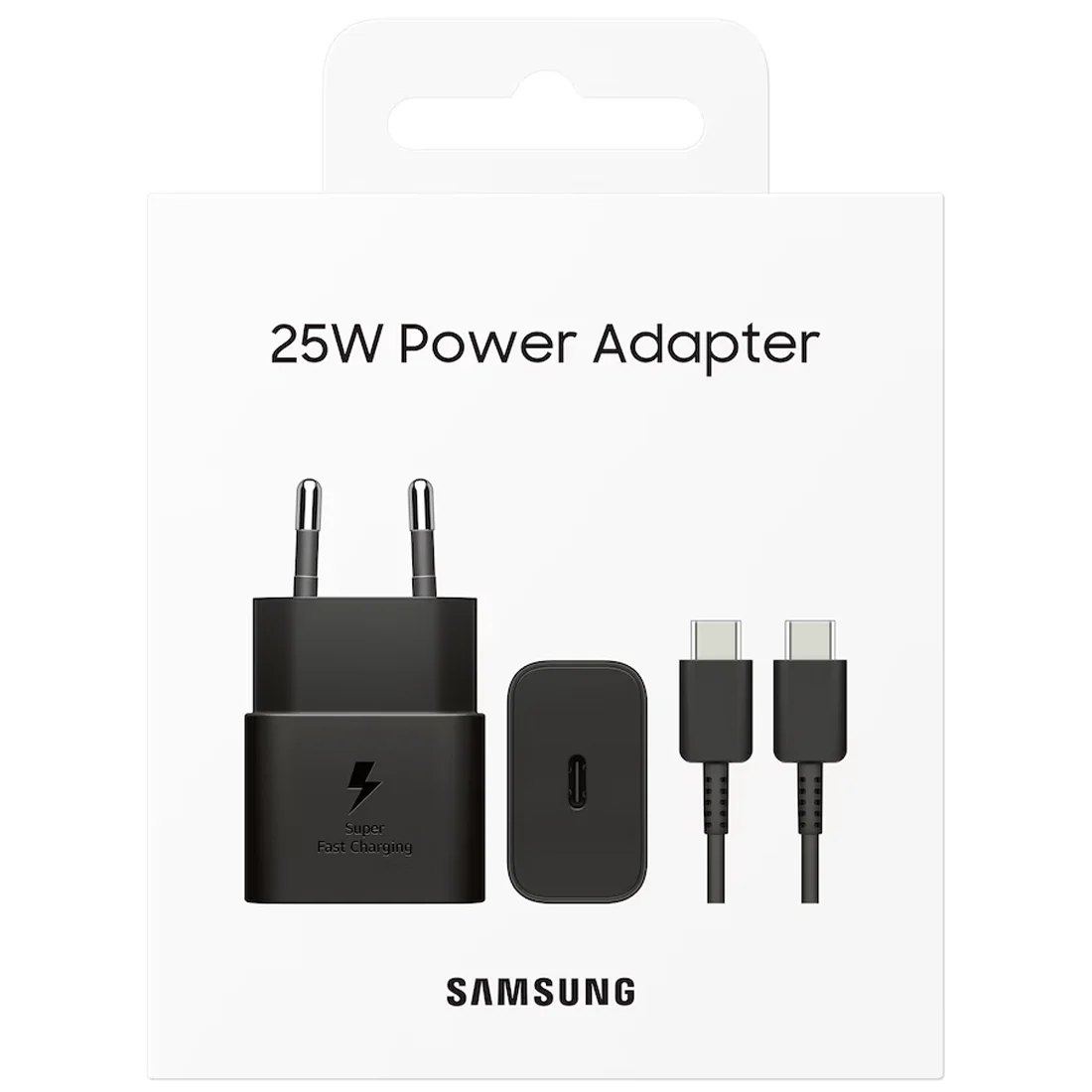 Сетевое зарядное устройство Samsung Adapter 25W + cable Black (EP-T2510)
