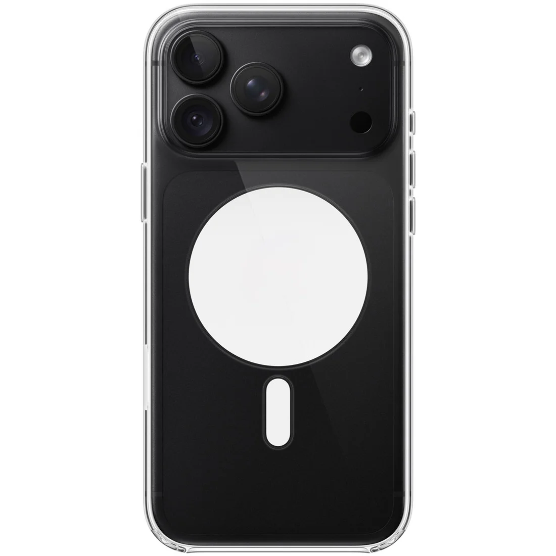 Пластиковый чехол Naturally Clear Case with MagSafe для iPhone 17 Pro Max/18 Pro Max