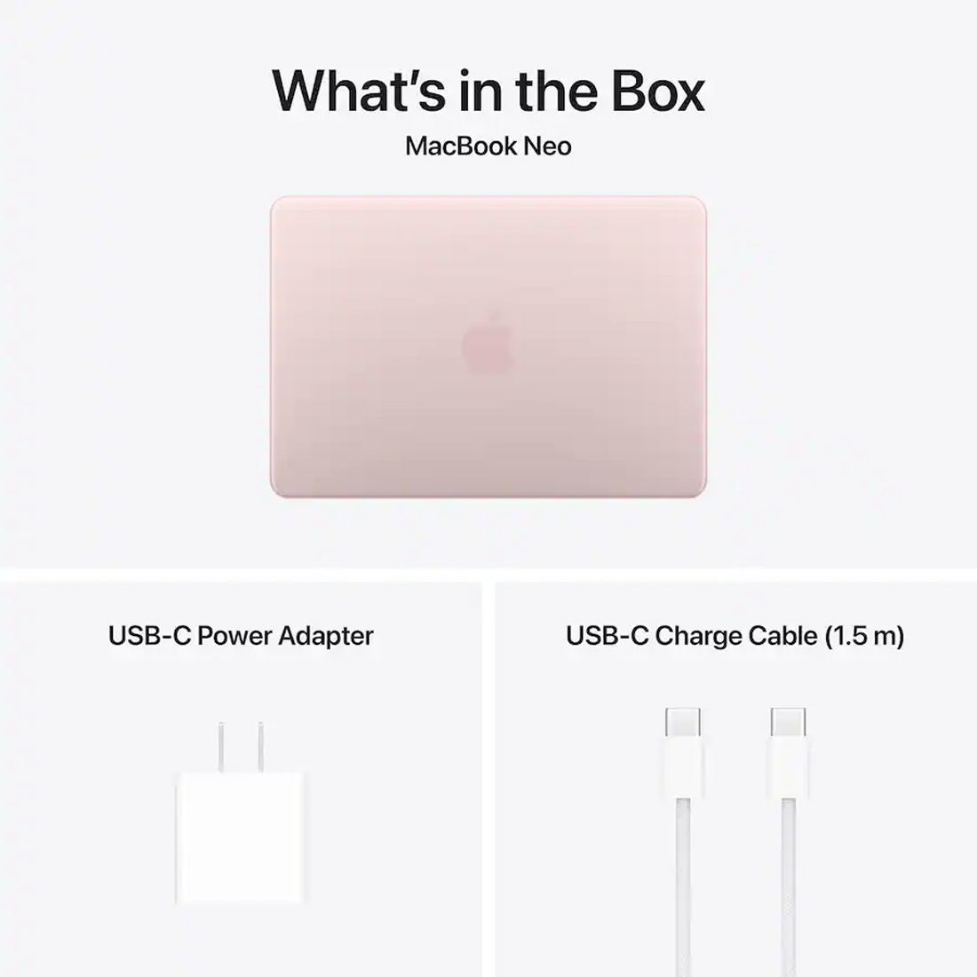 Ноутбук Apple MacBook Neo 2026 A18 Pro (13/2408x1506/8GB/512GB SSD/Apple graphics 5-core) Blush (MHFJ4)