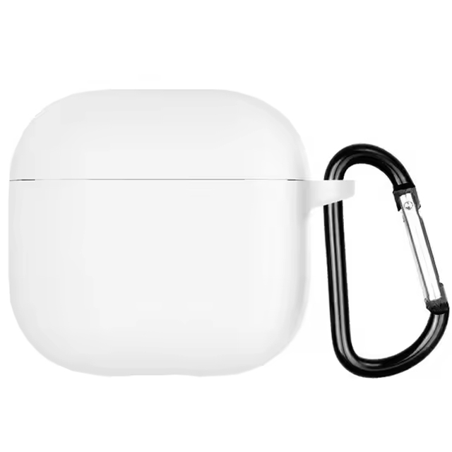 Силиконовый чехол Naturally White для AirPods 4/5