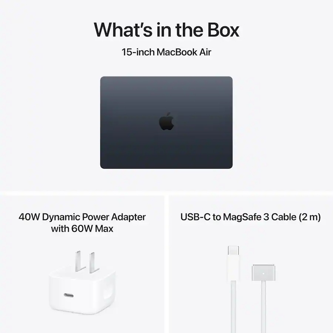 Ноутбук Apple MacBook Air 15 2026 M5 (15.3/2880x1864/24GB/1TB SSD/Apple graphics 10-core) Midnight (MDVN4)