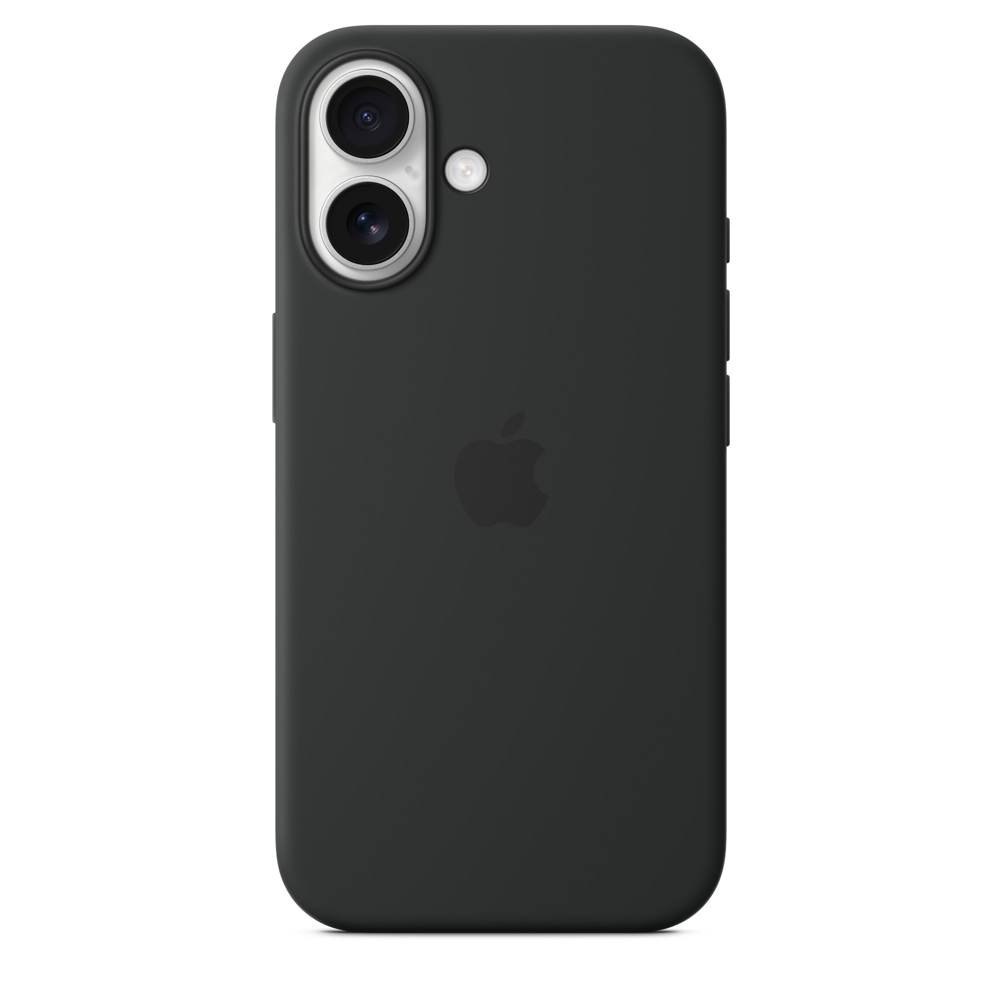 Силиконовый чехол Apple iPhone 16 Silicone Case with MagSafe – Black (MYY13ZM/A)