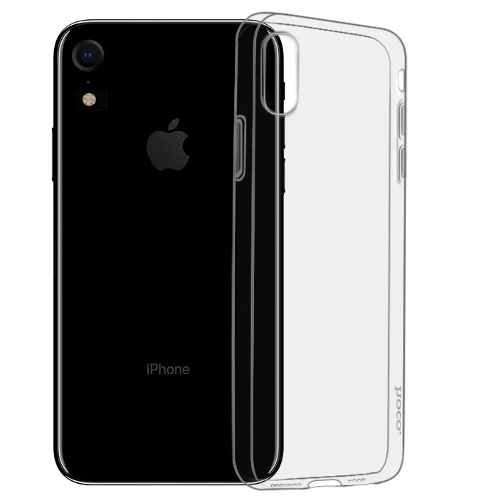 Силиконовый чехол дымчатый для iPhone Xr