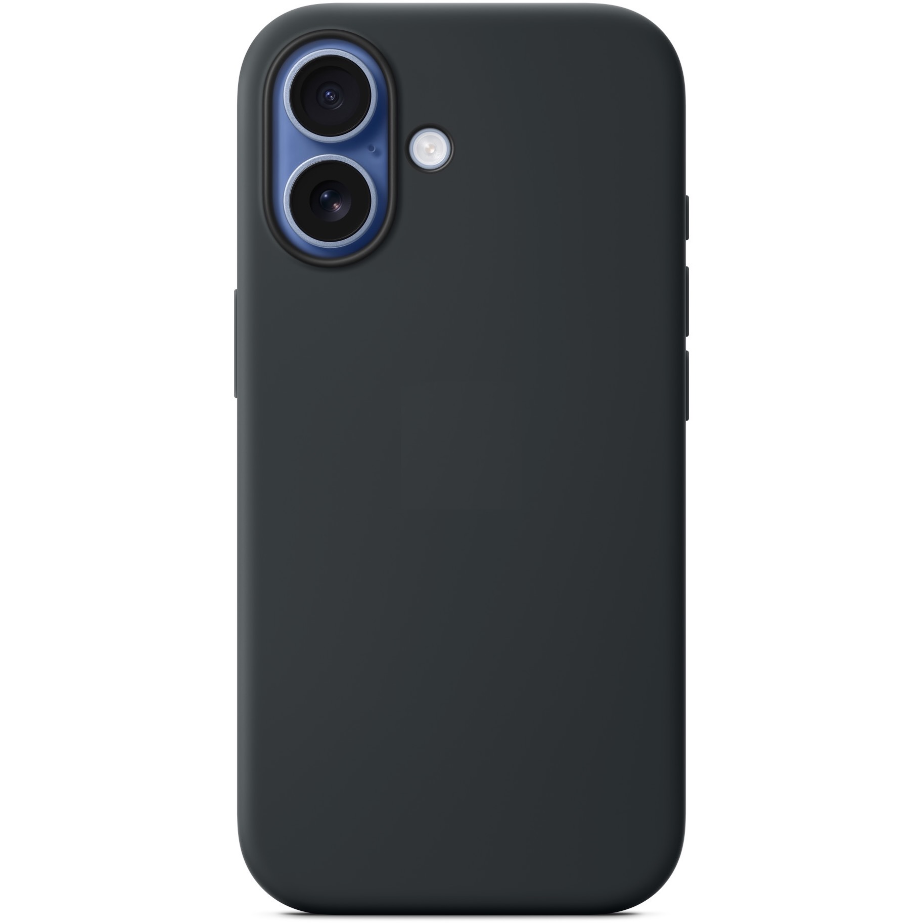 Силиконовый чехол Naturally Silicone Case with MagSafe Black для iPhone 17