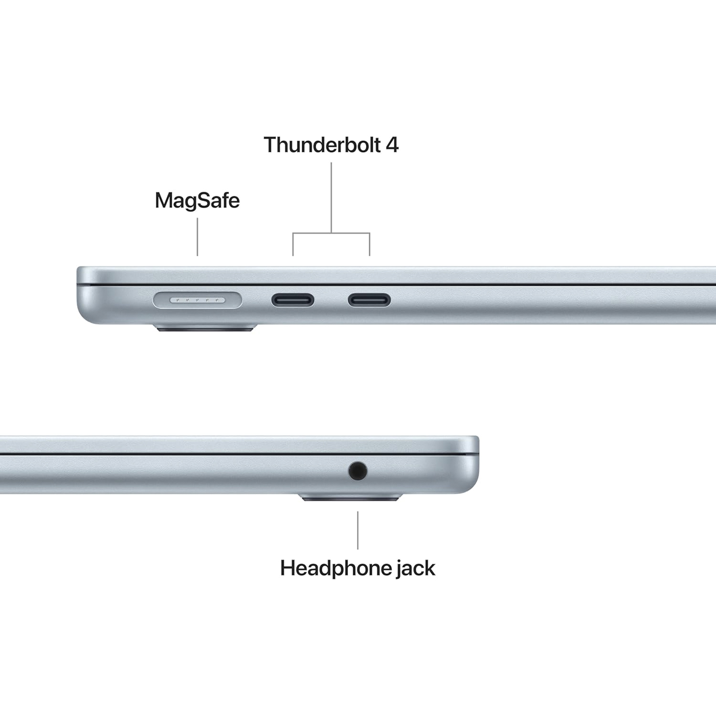 Ноутбук Apple MacBook Air 13 2026 M5 (13.6/2560x1664/16GB/512GB SSD/Apple graphics 8-core) Sky Blue (MDHH4)