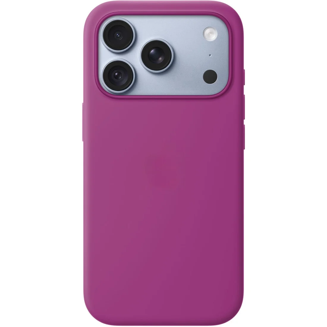 Силиконовый чехол Naturally Silicone Case with MagSafe Magenta для iPhone 17 Pro/18 Pro