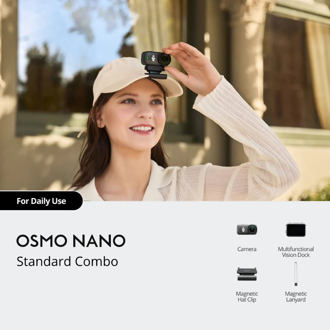 Экшн-камера DJI Osmo Nano Standard Combo 128GB