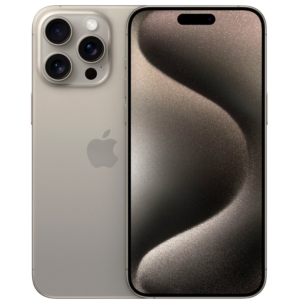 Смартфон Apple iPhone 15 Pro Max 256GB Natural Titanium (nano SIM + eSIM)