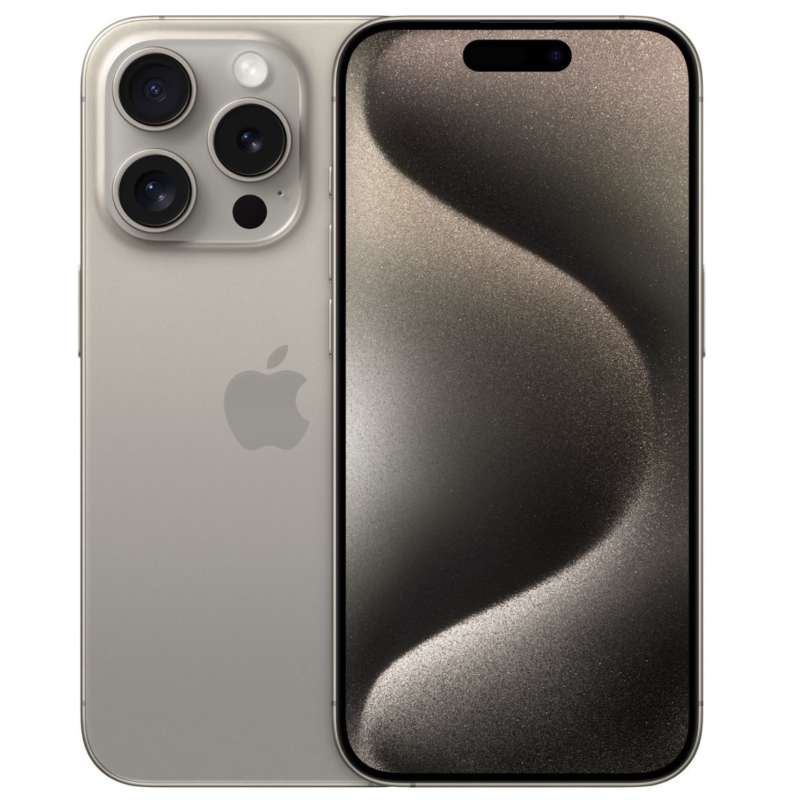 Смартфон Apple iPhone 15 Pro 256GB Natural Titanium (nano SIM + eSIM) (A3101/A3102)