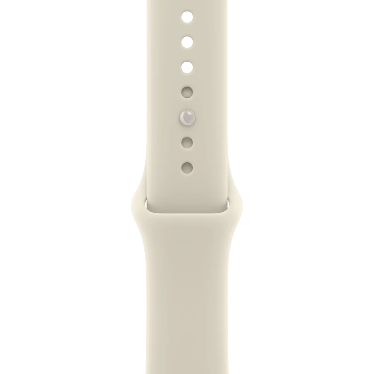 Умные часы Apple Watch Series 12 GPS + Cellular, 46mm Pearl White Ceramic Case with Sand Sport Band - S/M