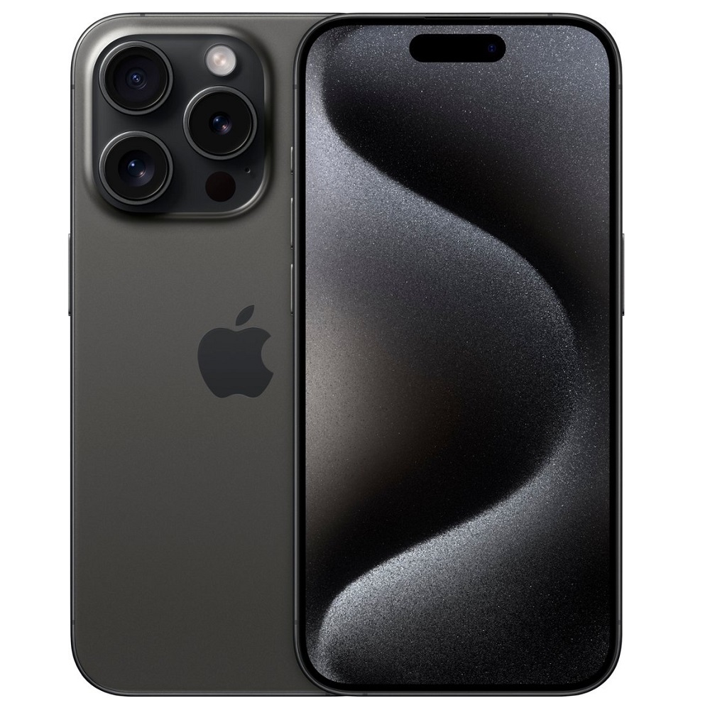 Смартфон Apple iPhone 15 Pro 256GB Black Titanium (nano SIM + eSIM) (A3101/A3102)