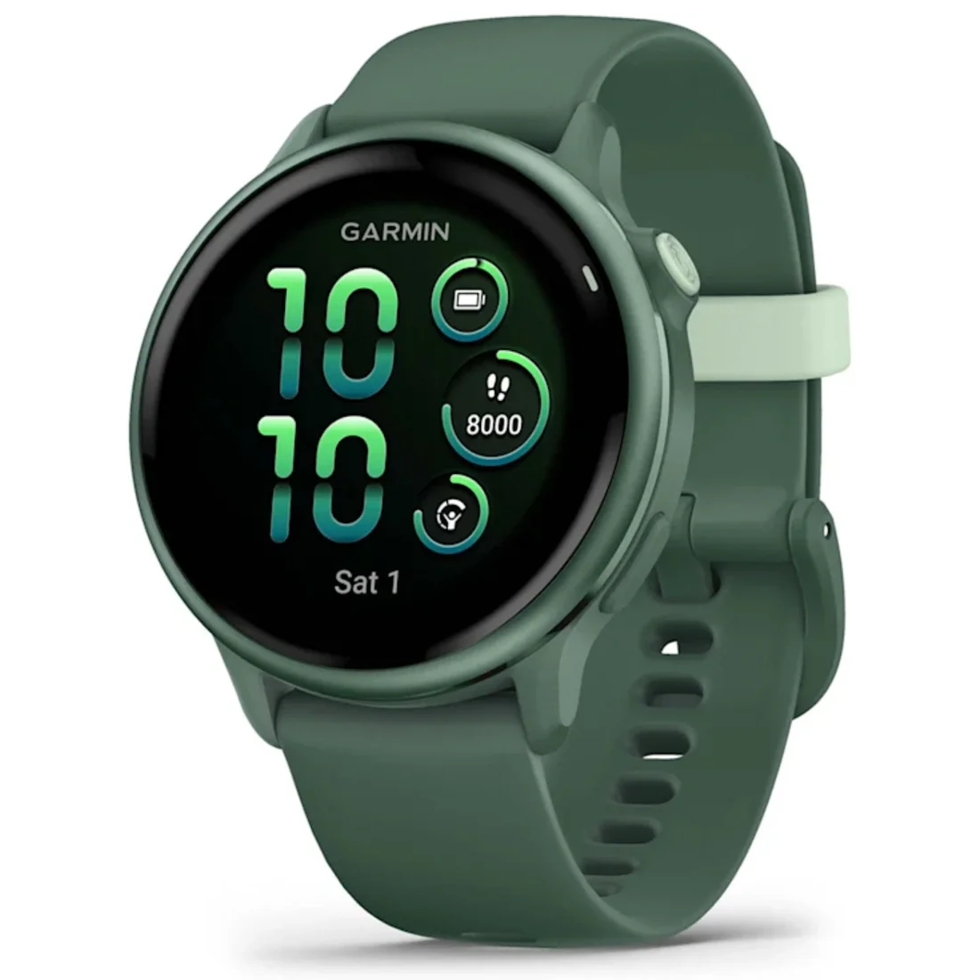 Умные часы Garmin vivoactive 6 Metallic Jasper Green with Jasper Green Band (010-02985-02)