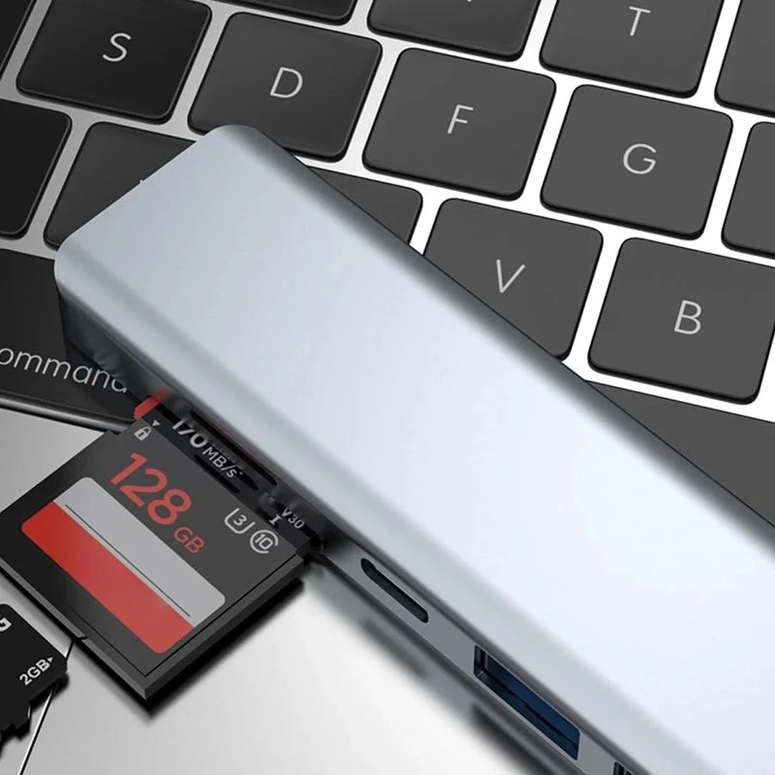 USB-концентратор DECOME USB-C 7-in-1 Hub