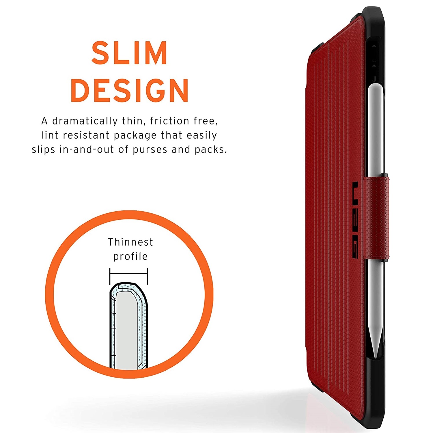 Чехол UAG Metropolis для Apple iPad Pro 11 (2020-2022) Magma