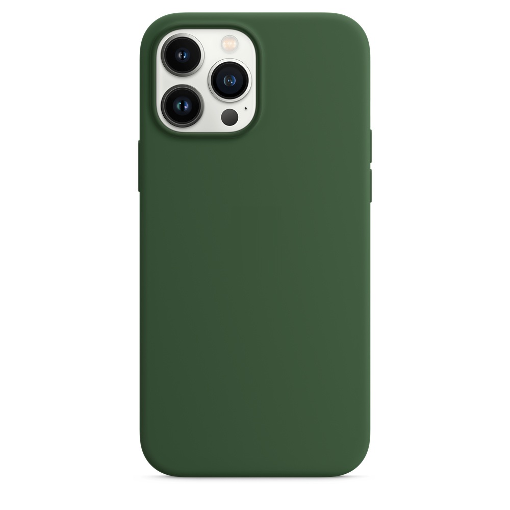 Силиконовый чехол Naturally Silicone Case with MagSafe Clover для iPhone 13 Pro Max