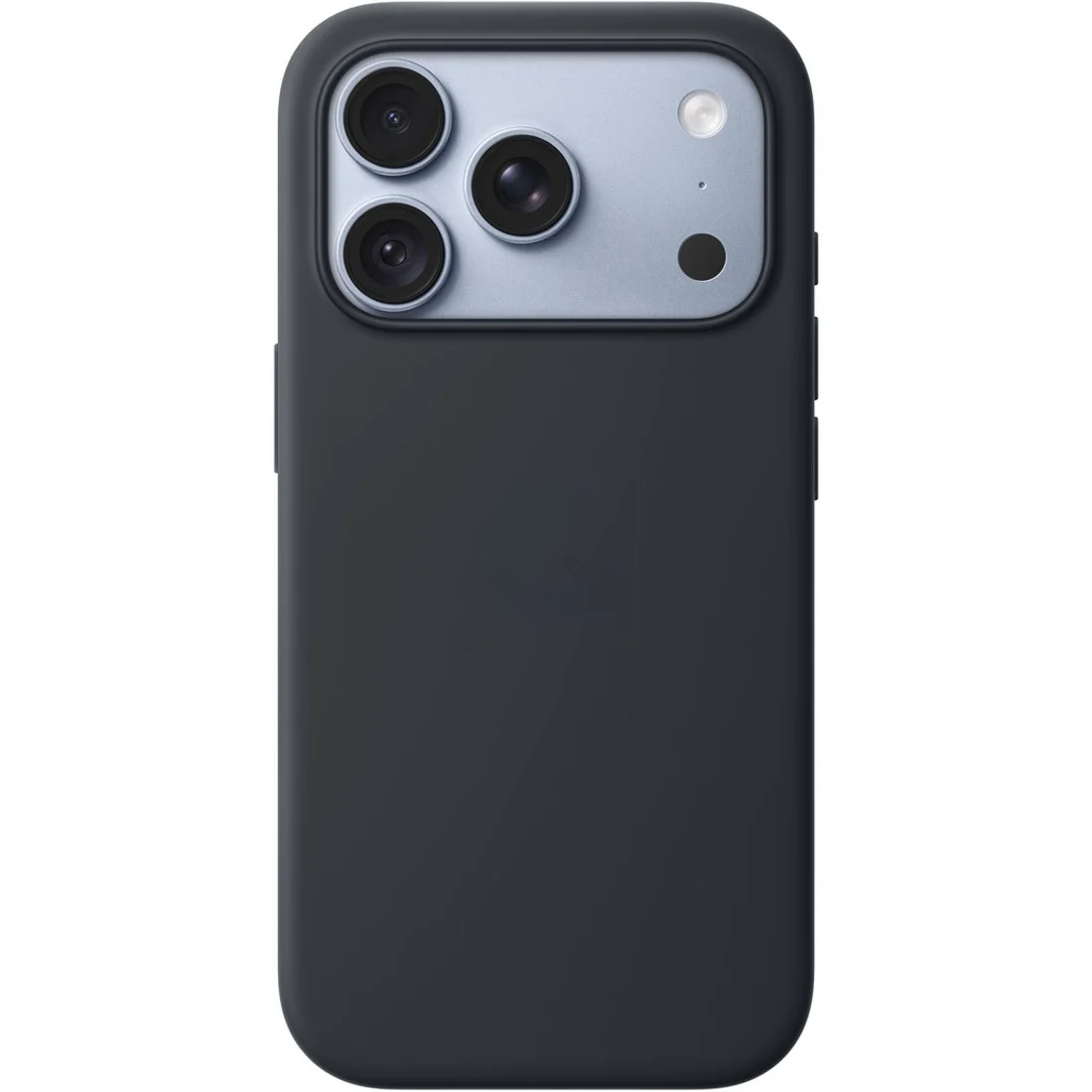 Силиконовый чехол Naturally Silicone Case with MagSafe Navy Blue для iPhone 17 Pro/18 Pro