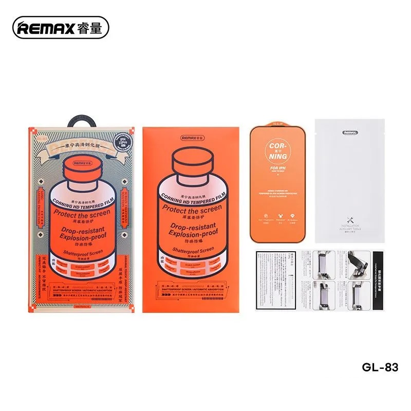 Защитное стекло Remax Full Cover (GL-83) для iPhone 15 Pro Max