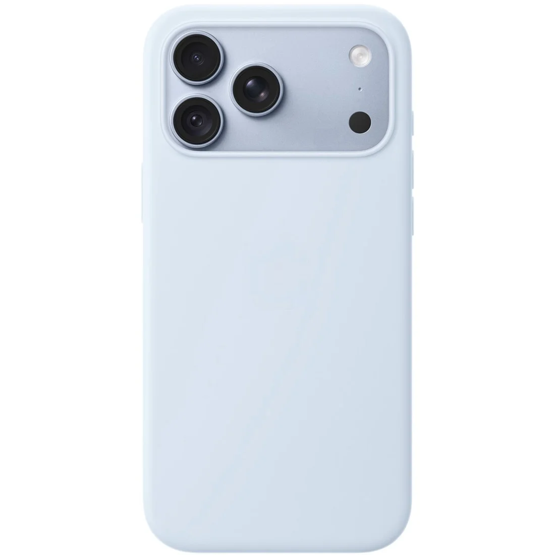 Силиконовый чехол Naturally Silicone Case with MagSafe Crisp Blue для iPhone 17 Pro Max/18 Pro Max