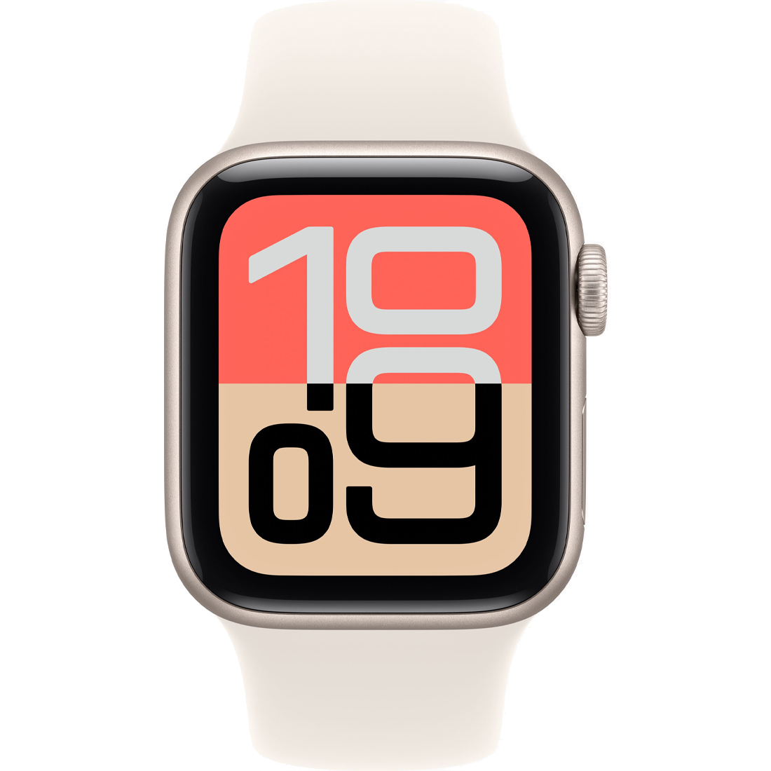 Умные часы Apple Watch SE 3 (2025) 40mm Starlight Aluminum Case with Starlight Sport Band - S/M