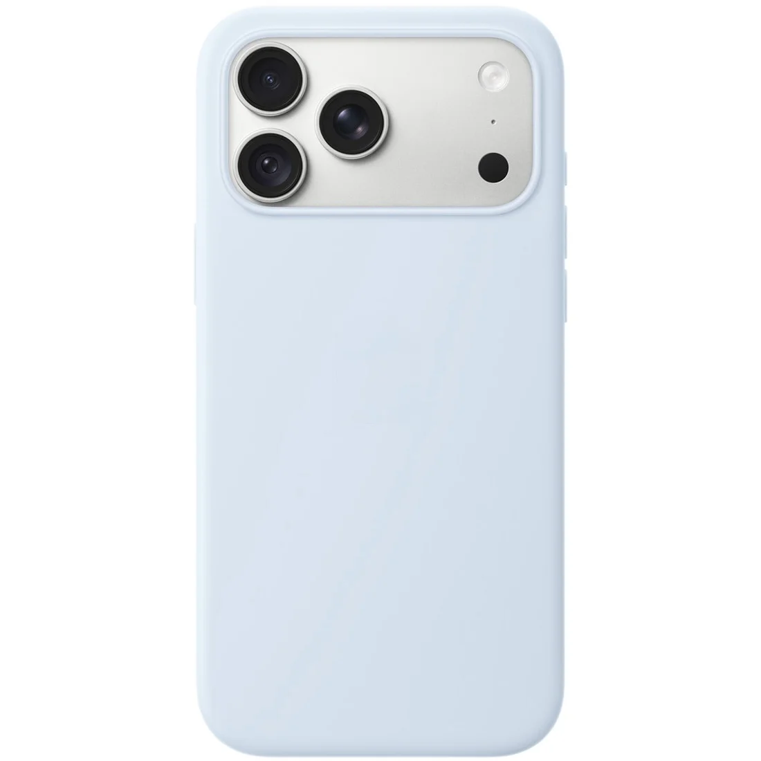Силиконовый чехол Naturally Silicone Case with MagSafe Crisp Blue для iPhone 17 Pro Max/18 Pro Max