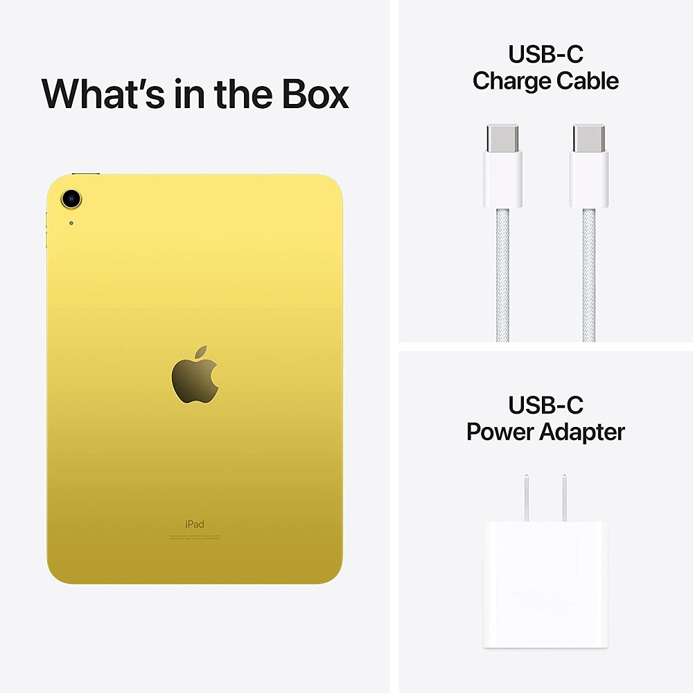Планшет Apple iPad 10.9 (2022) 64Gb Wi-Fi Yellow