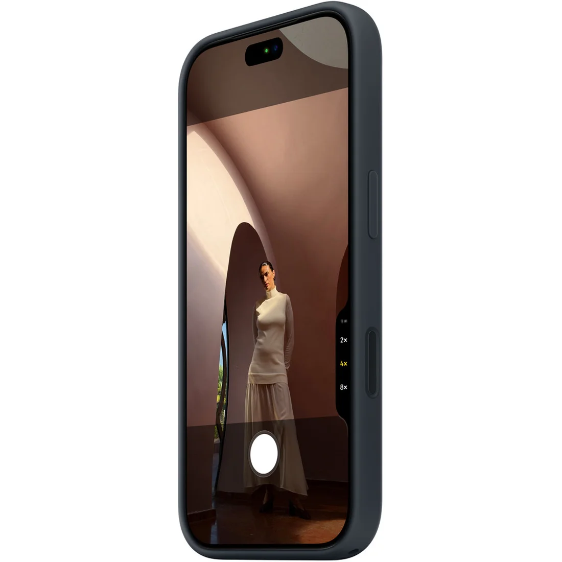 Силиконовый чехол Naturally Silicone Case with MagSafe Navy Blue для iPhone 17 Pro/18 Pro