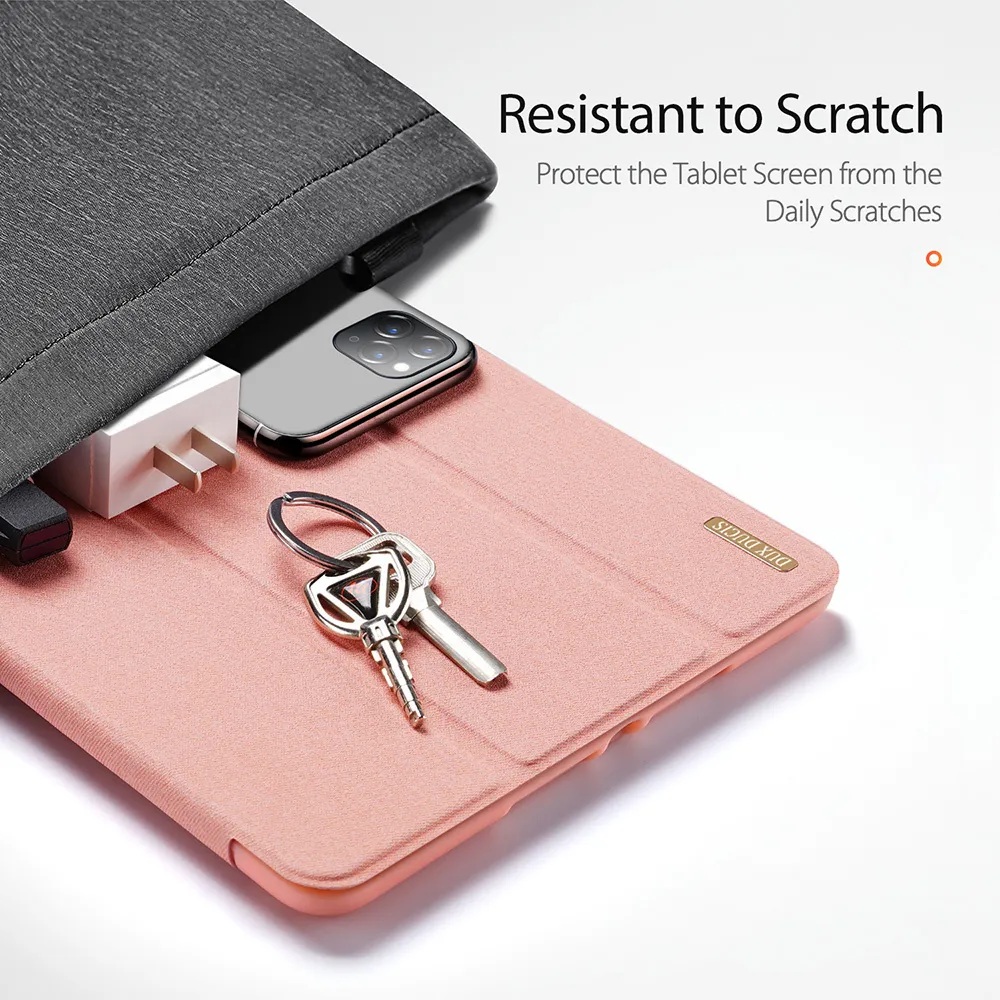 Чехол-книжка Dux Ducis для iPad 10.2 (2019/2020/2021) Domo Series Pink Sand