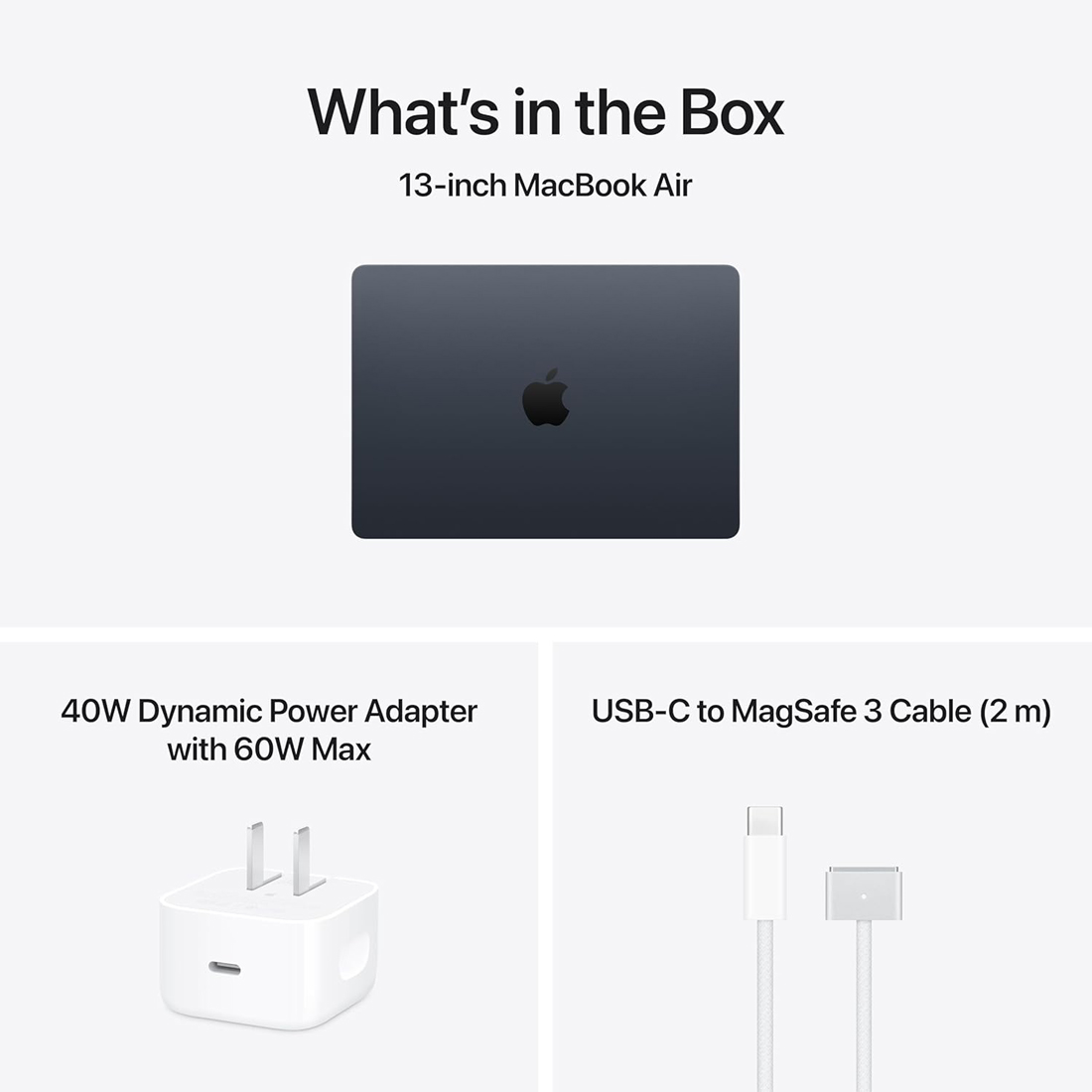 Ноутбук Apple MacBook Air 13 2026 M5 (13.6/2560x1664/32GB/1TB SSD/Apple graphics 10-core) Midnight (Z1L7000K4)