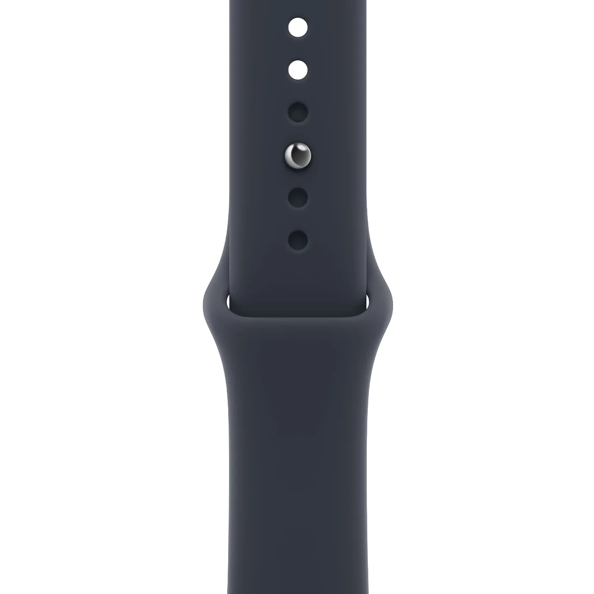 Умные часы Apple Watch Series 12 GPS + Cellular, 42mm Natural Titanium Case with Navy Blue Sport Band - S/M