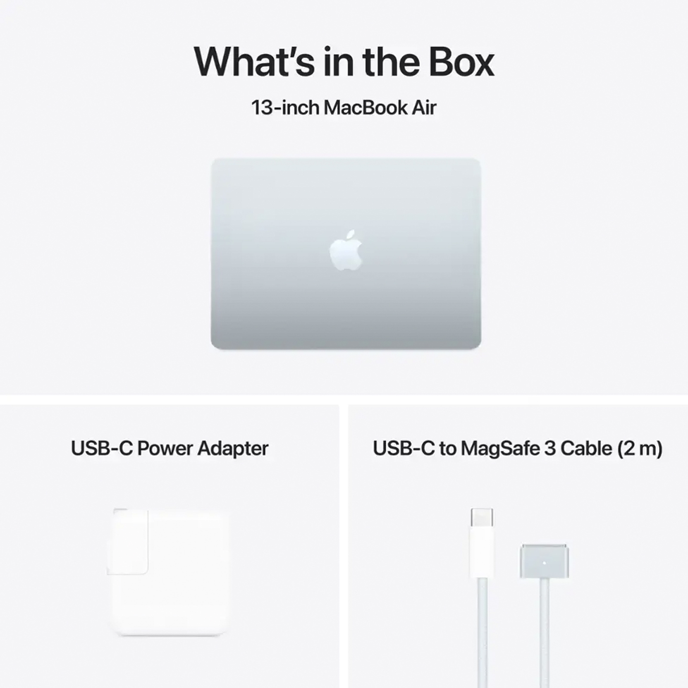 Ноутбук Apple MacBook Air 13 2025 M4 (13.6/2560x1664/32GB/512GB SSD/Apple graphics 10-core)  Sky Blue (Z1H8000Y7)