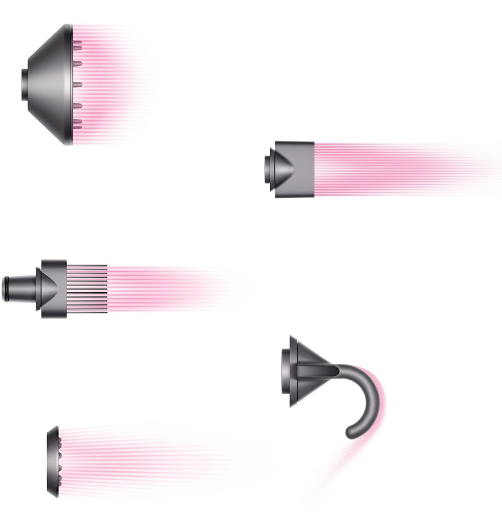 Фен Dyson Supersonic HD08 gift edition IN, bright nickel/bright copper