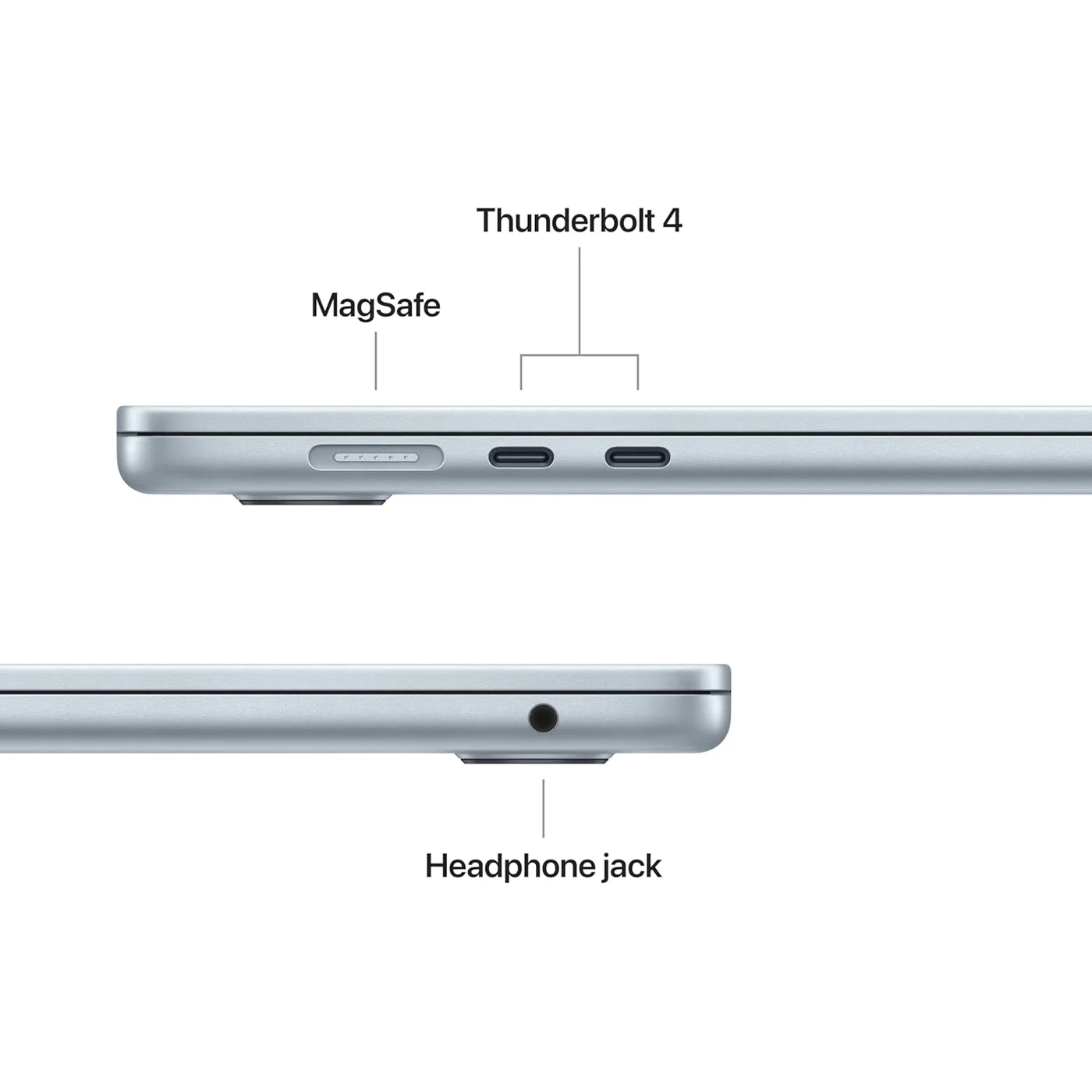 Ноутбук Apple MacBook Air 15 2026 M5 (15.3/2880x1864/32GB/512GB SSD/Apple graphics 10-core) Sky Blue (Z1LZ000VLH)